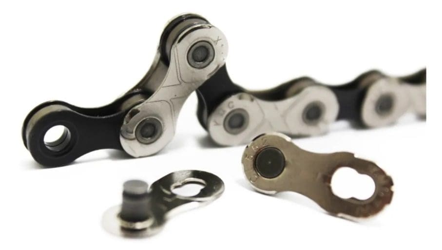 TX505 36H.jpgK KMC X10 10V SILVER BLACK 122 Eslabones - Imagen 1