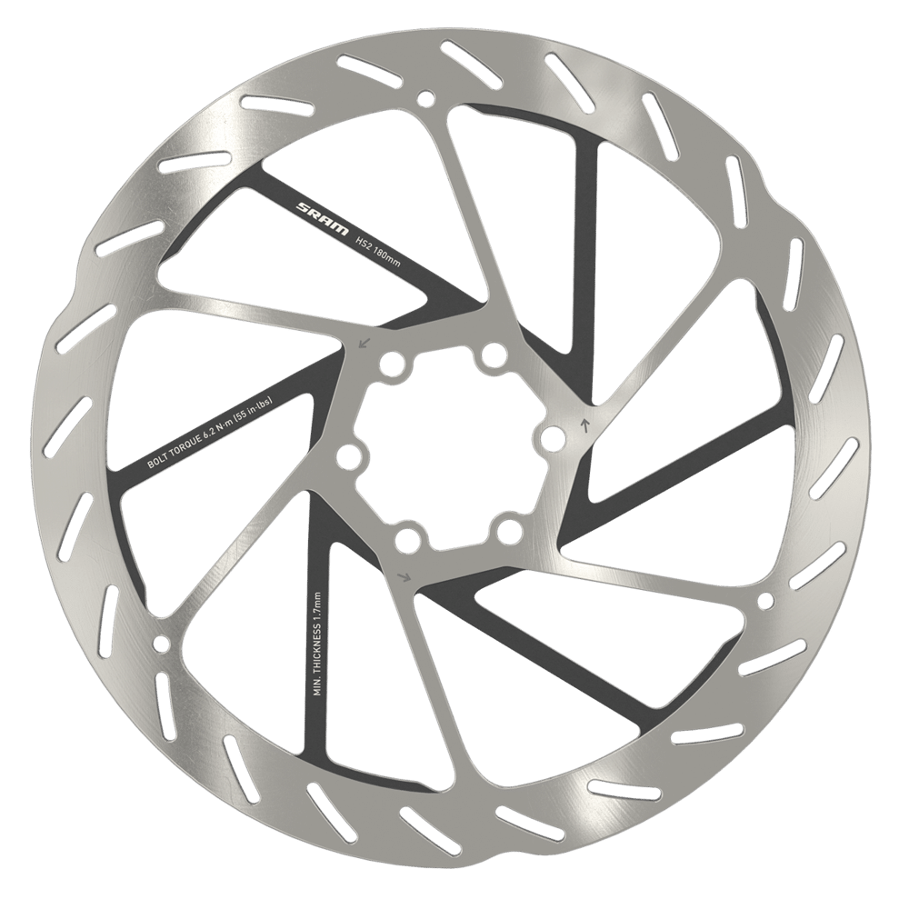 am-db-rotorbolts-hs2-180-rounded-c-side-s SRAM HS2 180MM 6 Tornillos - Imagen 1